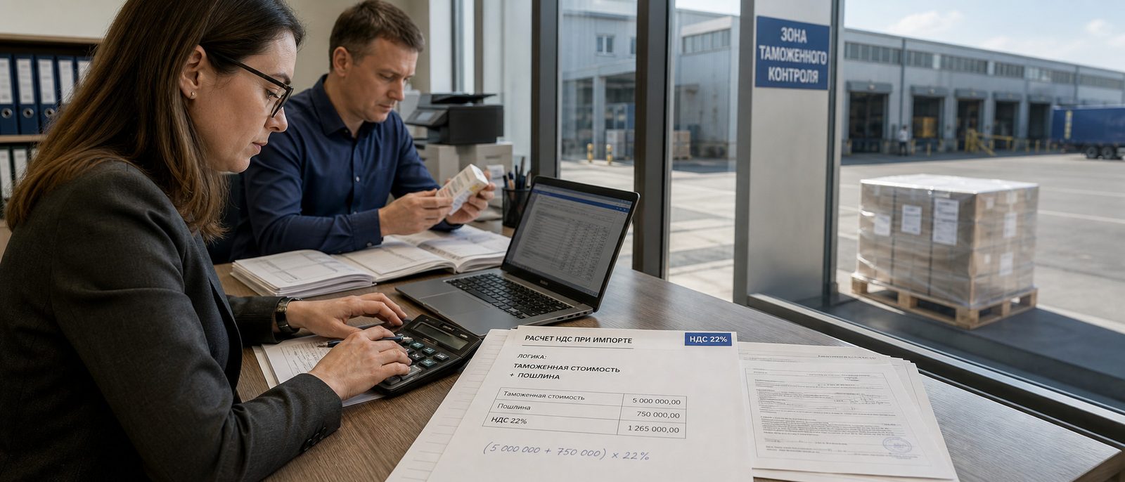 Ставка НДС 22% при импорте с 1 января 2026 года. ООО «МЭГ»