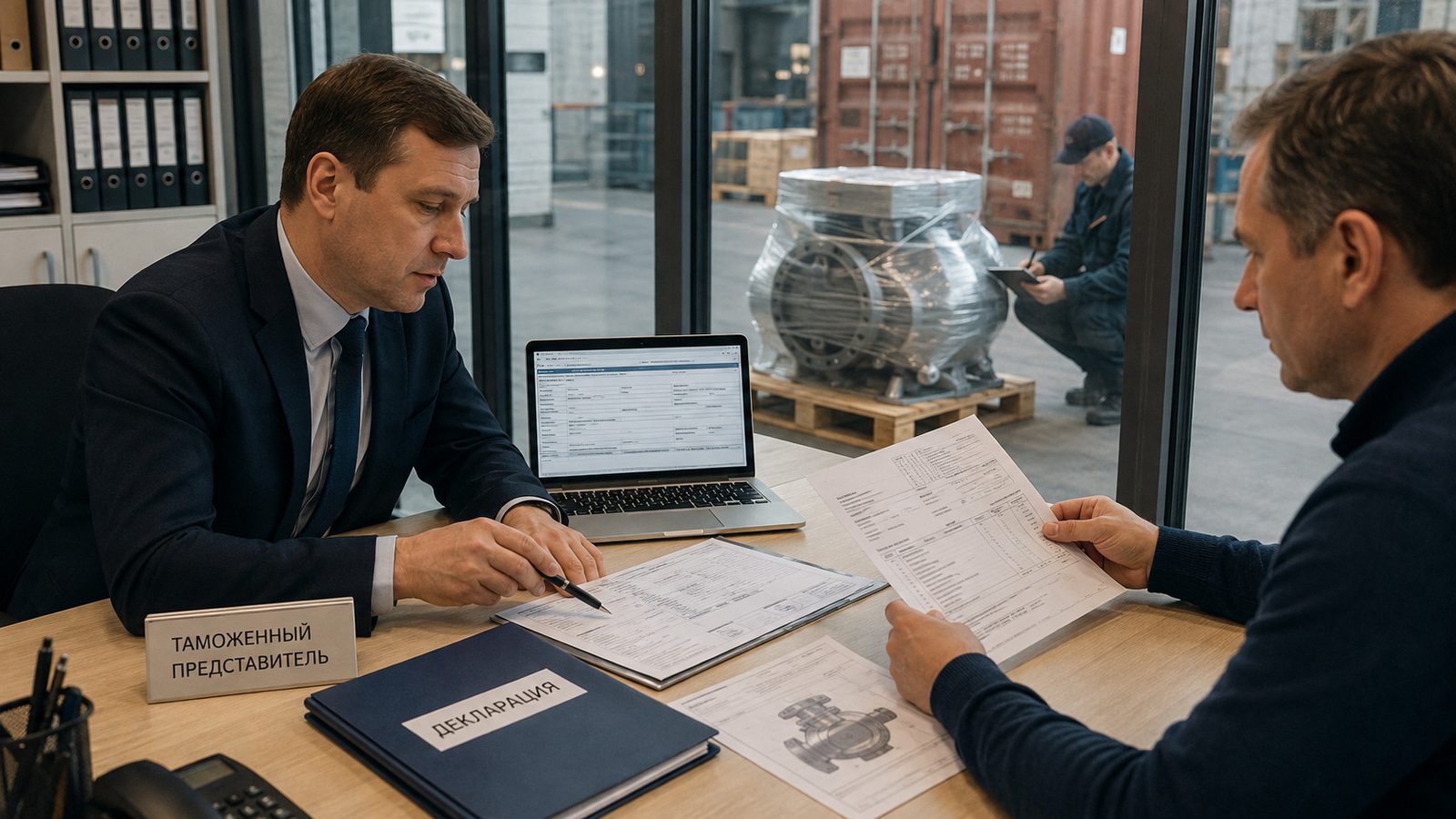 Проверка документов на товар перед декларированием